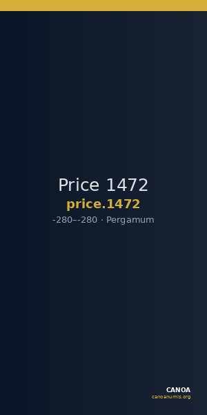 Price 1472 — CANOA