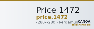 Price 1472 — CANOA