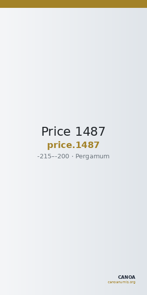 Price 1487 — CANOA
