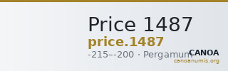 Price 1487 — CANOA