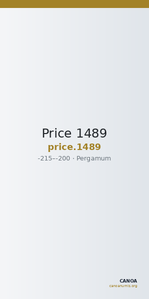Price 1489 — CANOA