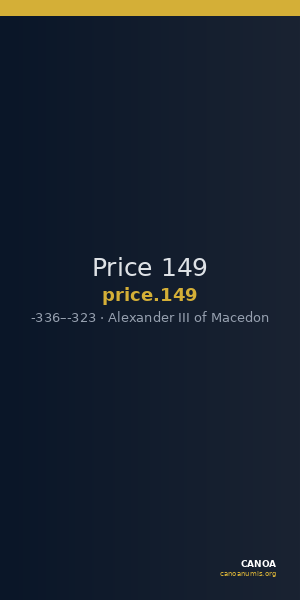 Price 149 — CANOA