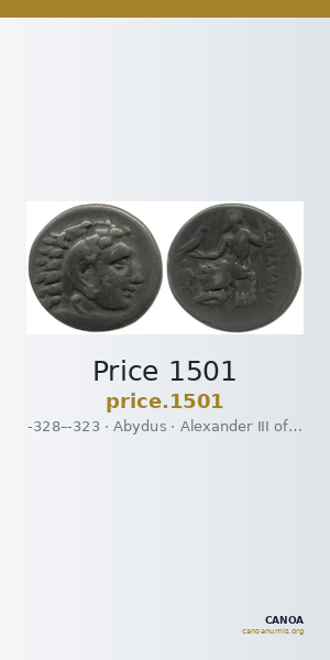 Price 1501 — CANOA