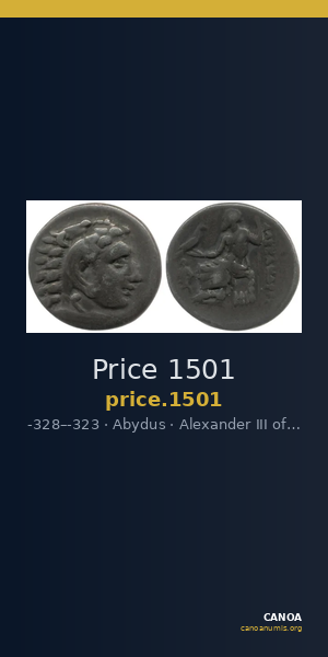 Price 1501 — CANOA