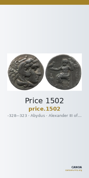 Price 1502 — CANOA
