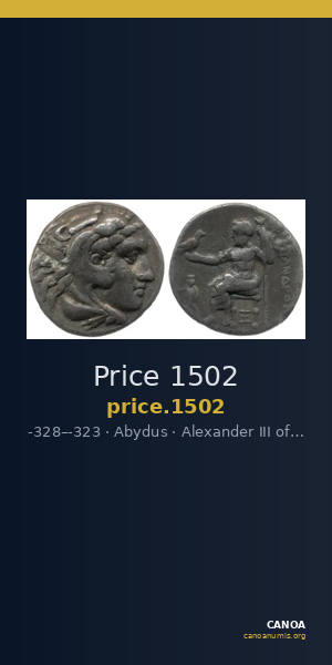 Price 1502 — CANOA
