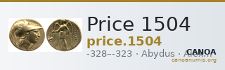 Price 1504 — CANOA