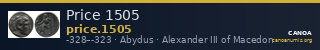 Price 1505 — CANOA
