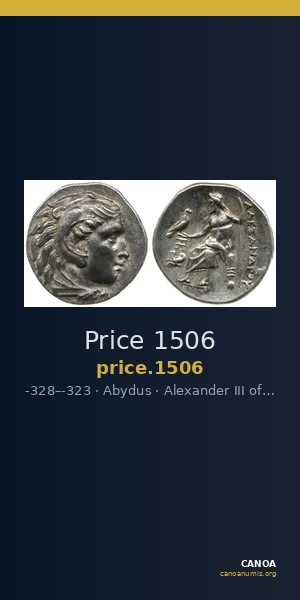 Price 1506 — CANOA