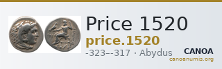 Price 1520 — CANOA