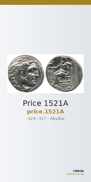 Price 1521A — CANOA