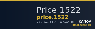 Price 1522 — CANOA