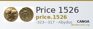 Price 1526 — CANOA