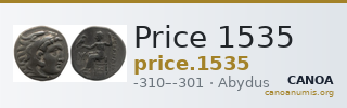 Price 1535 — CANOA