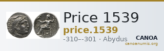 Price 1539 — CANOA