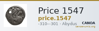 Price 1547 — CANOA