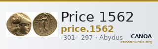 Price 1562 — CANOA