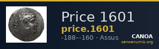 Price 1601 — CANOA