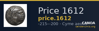 Price 1612 — CANOA