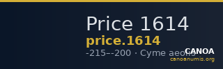 Price 1614 — CANOA