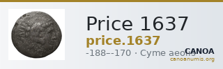 Price 1637 — CANOA