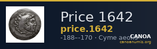 Price 1642 — CANOA