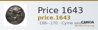 Price 1643 — CANOA