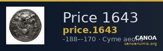 Price 1643 — CANOA