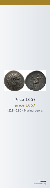 Price 1657 — CANOA