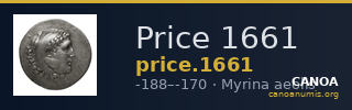 Price 1661 — CANOA