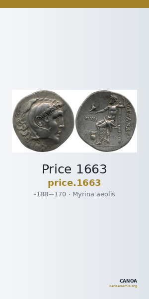 Price 1663 — CANOA