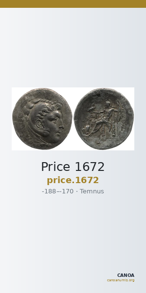 Price 1672 — CANOA
