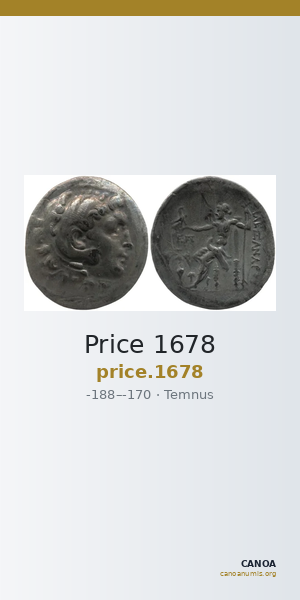 Price 1678 — CANOA