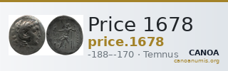 Price 1678 — CANOA