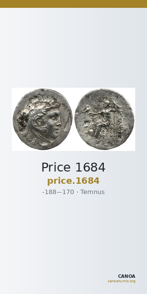 Price 1684 — CANOA