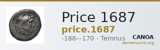 Price 1687 — CANOA