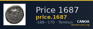 Price 1687 — CANOA