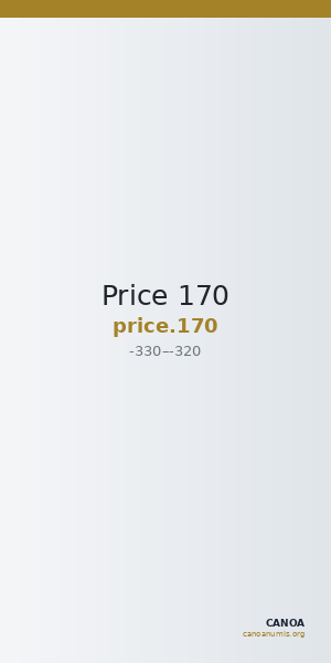 Price 170 — CANOA