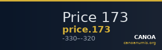 Price 173 — CANOA