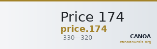 Price 174 — CANOA