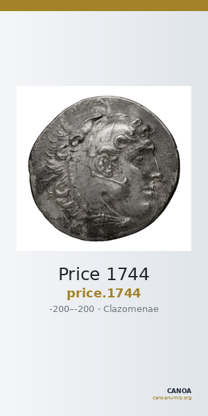 Price 1744 — CANOA