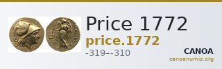 Price 1772 — CANOA