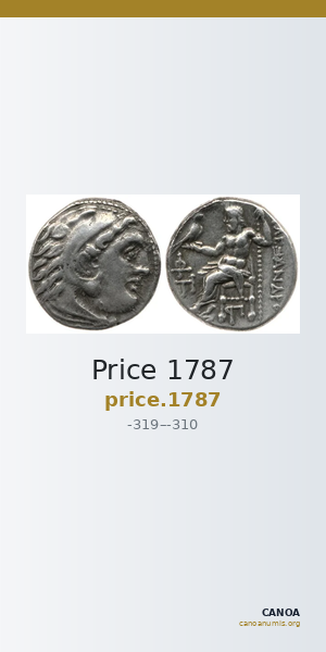 Price 1787 — CANOA