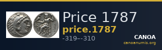 Price 1787 — CANOA