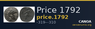 Price 1792 — CANOA