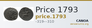 Price 1793 — CANOA