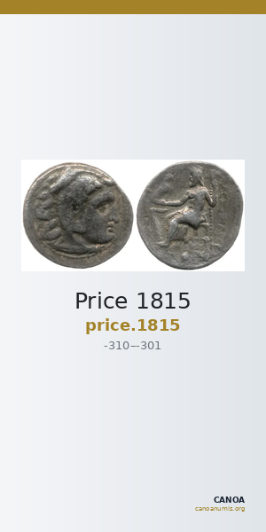 Price 1815 — CANOA