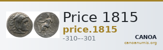 Price 1815 — CANOA