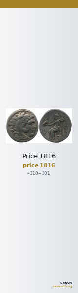 Price 1816 — CANOA