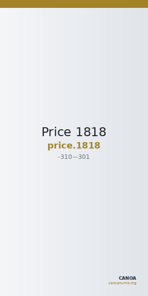 Price 1818 — CANOA